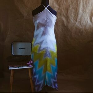 ✨GUESS BY MARCIANO Multicolor Halter Dress